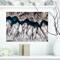 Designart - Backlit Mineral Macro - Abstract Canvas Wall Art Print